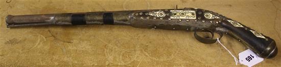 Ornamental gun & rifle